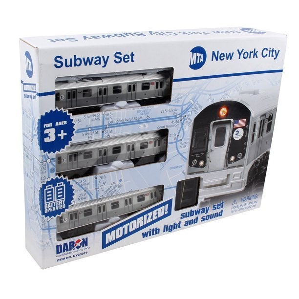 Mta subway hot sale train toy